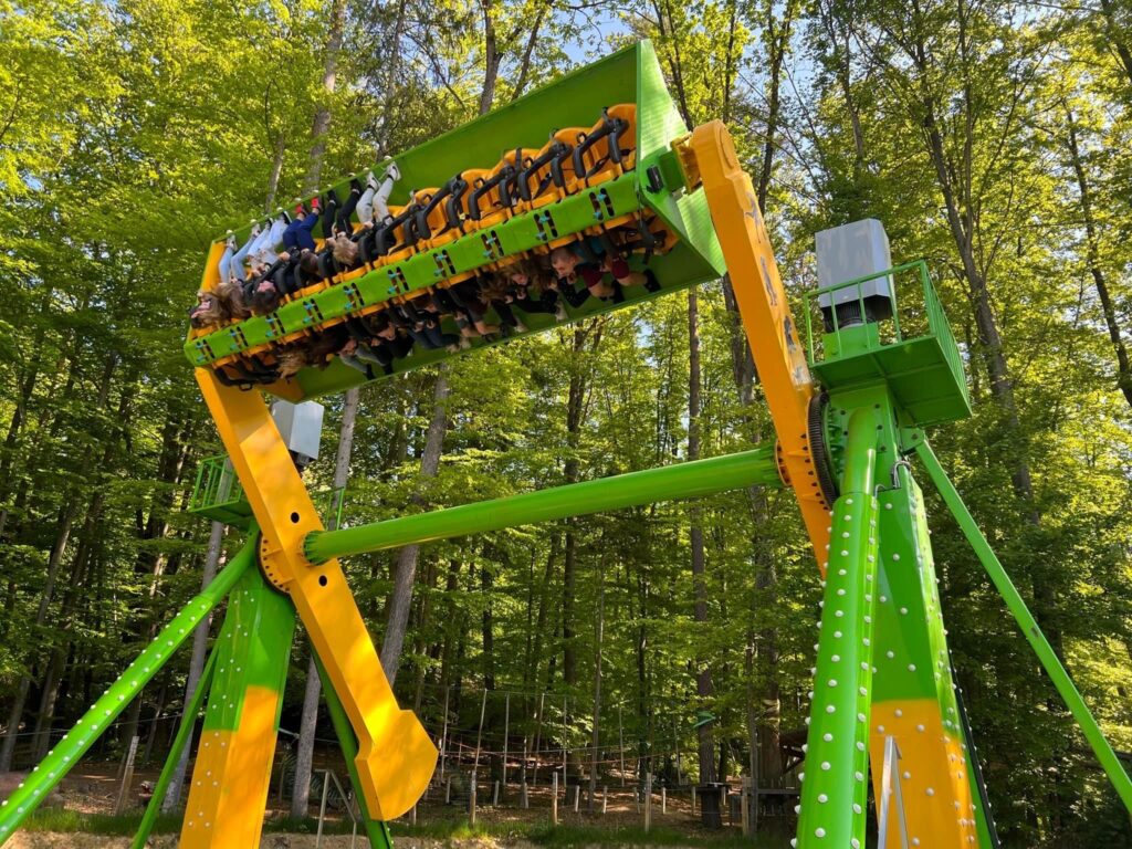 Picture of the Top Spin Ride attraction at Styrassic Park in Bad Gleichenberg